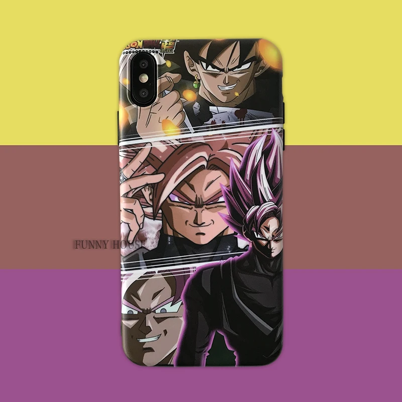 

New Dragon Ball Super Son Goku soft silicon cover case for iphone 6 S plus 7 7plus 8 8plus X XS XR MAX Shenron phone coque funda
