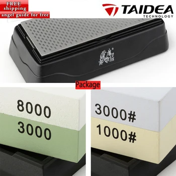 

TAIDEA 360#/600#; 8000#/3000#; 3000#/1000# kitchen knife sharpener whetstone diamond and corundum oil stone Sharpening stone