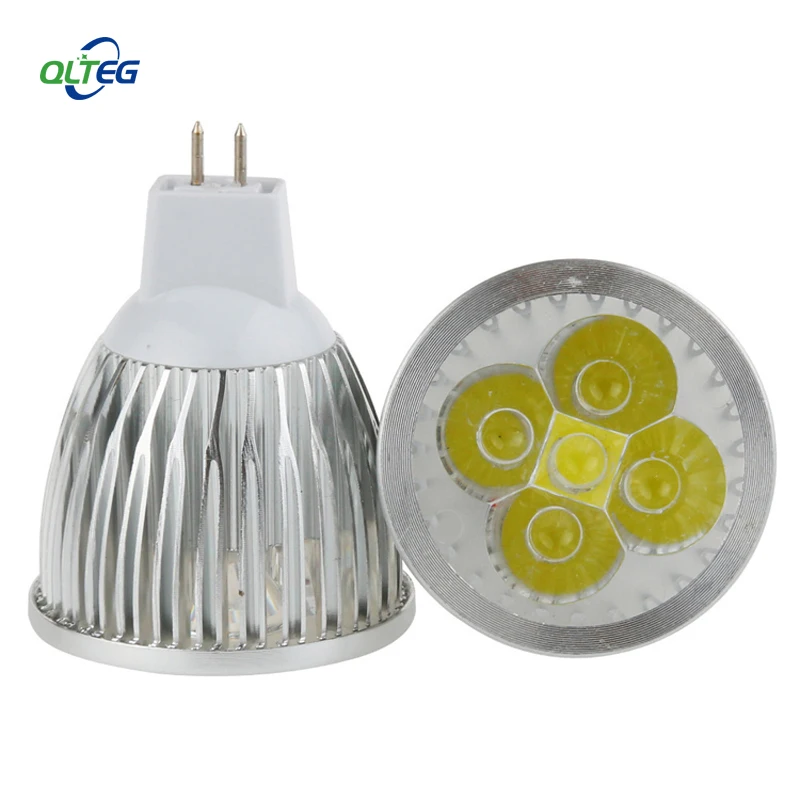 

High power 3W 4W 5W MR16 LED Bulbs Light 12V Dimmable Led Spotlights warm cool white Neutral White lamp 4000K for home fixture