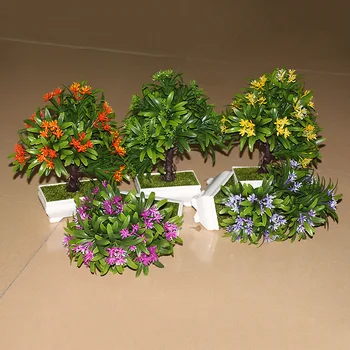 

Green plants bonsai bonsai plants supply false Mini potted green plants and green office simulation simulation quality