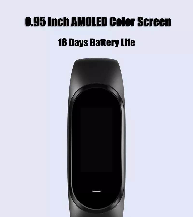 Xiaomi Hey+ Hey Plus 0.95 AMOLED Color Screen NFC 5ATM Waterproof Heart Rate Monitor Monitor Smart Watch English version (2)