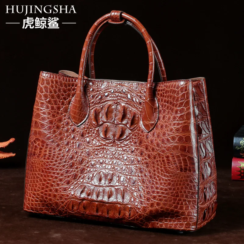 

100% authentic new crocodile leather lady bag single shoulder leather bag