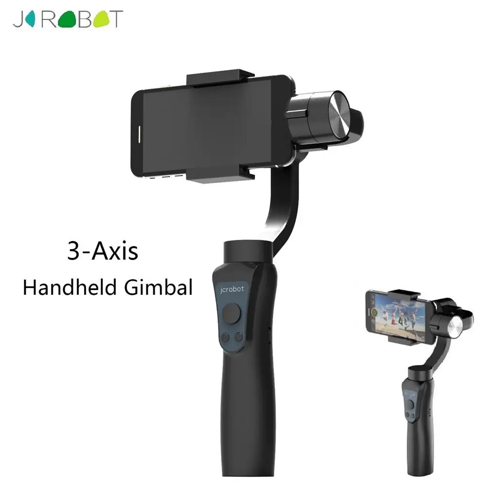 

Outdoor Camping Hiking 3-Axis Handheld Mobile Phone Gimbal Stabilizer for iphone Android Gopro