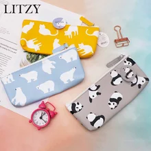 Animal Pencil Case for Boys Girls PU Leather Flamingo Pencil Bag Big Panda pencil Box Stationery Storage School Supplies Animal Pencil Case for Boys Girls PU Leather Flamingo Pencil Bag Big Panda pencil Box Stationery Storage School Supplies