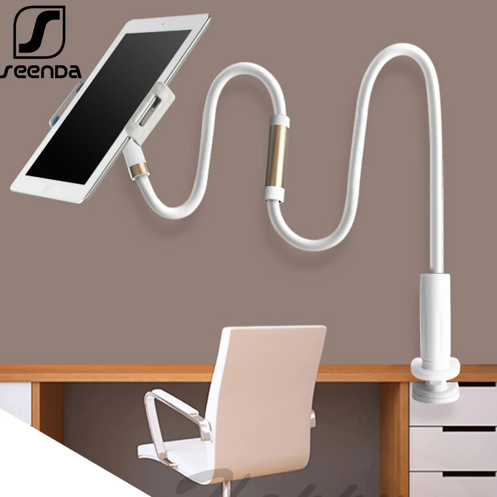  SeenDa Long Arm Tablet Stand Holder for iPad Air Mini Mipad Kindle Adjustable 4.0 to 11