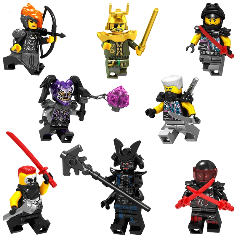 Season 9 Ninjago minifugures | 56 minifugures | Lego Ninjago Compatible Set - Shimada's Toy Store