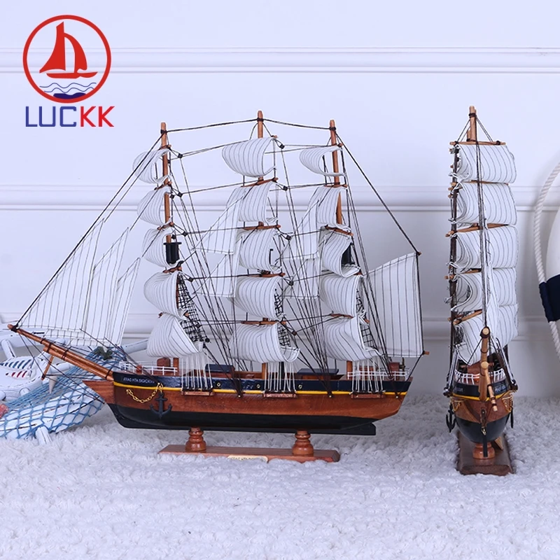 LUCKK 70 60 см FRAG HTA SIGIO DIY модель корабля для дома интерьер лоскутное Украшение