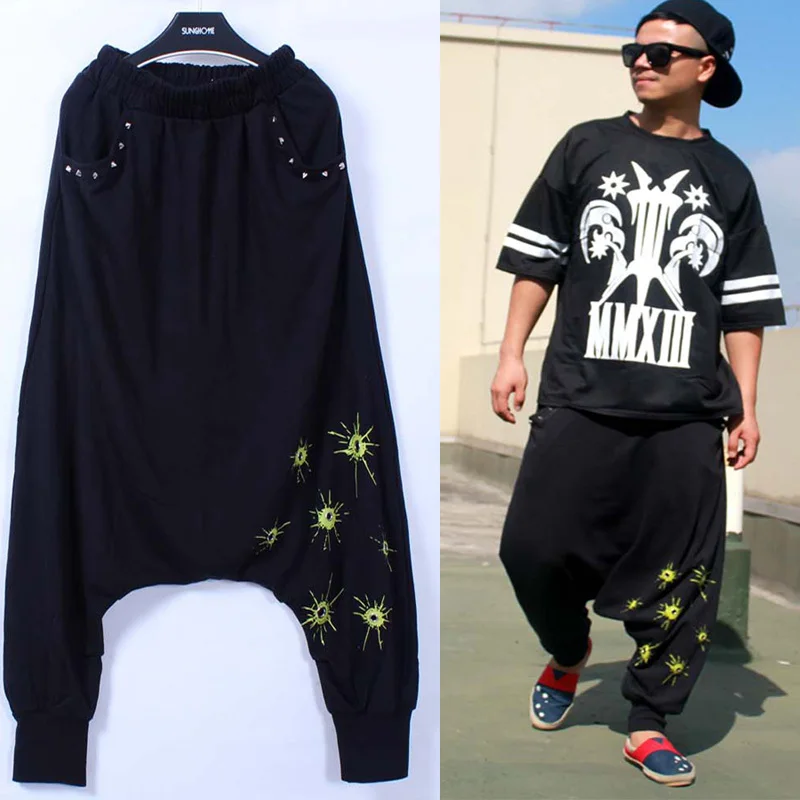 Buy Mens Baggy Harem Pants Plus Size Boho Gypsy Pants