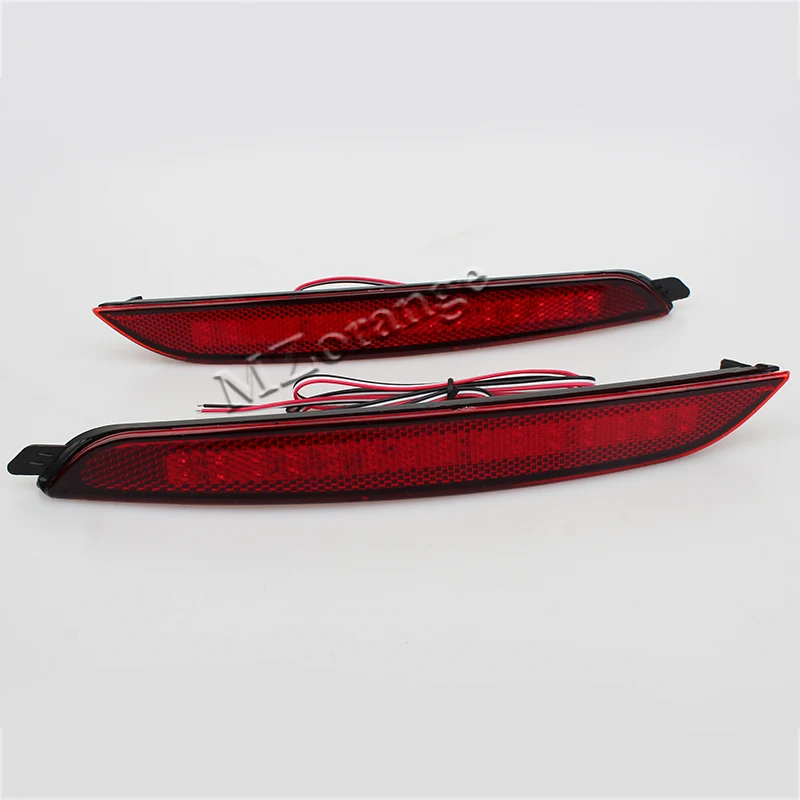 

MIZIAUTO 2 Pcs Daytime Running Lights 35 Led ABS Stop Brake Light Car Rear fog lamps for Hyundai Elantra 2012 Car Light Source