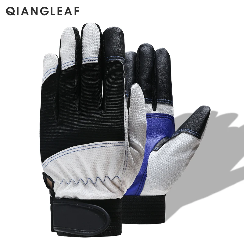 QIANGLEAF Горячая защитные велосипедные перчатки мотоциклетные перчатки для мотокросса спортивные велосипедные защитные рабочие перчатки 7-B