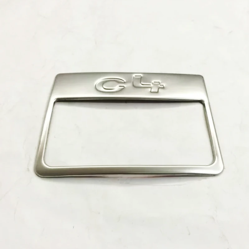 

Stainless steel For Citroen C4 2016 Accessories Car Rear storage Box Air outlet panel Cover Trim car styling 1pcs