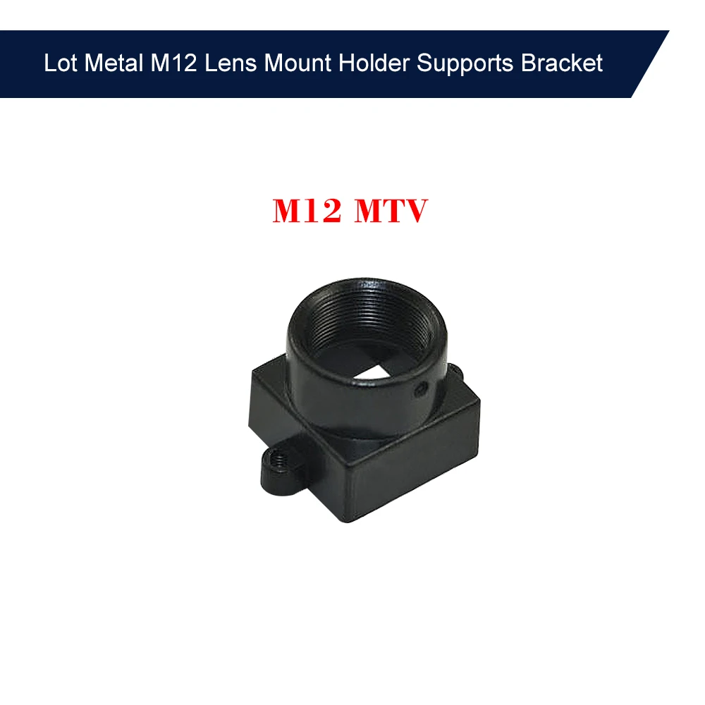 

1PCS Metal M12 Mount Lens Holder MTV Lens Support Spacing Bracket CCTV Security Camera Board Module Screw Adapter Connector