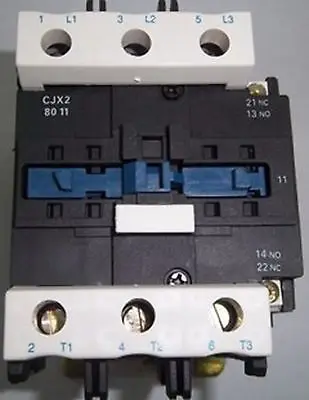 Контактор ПЕРЕМЕННОГО Тока Двигателя Реле Стартера (LC1) CJX2-8011 NO + NC 380/400 В Катушка 80A