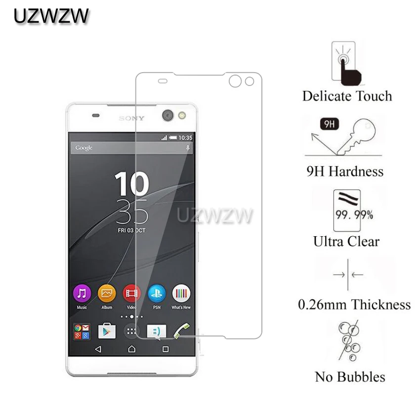 2 шт закаленное стекло для sony Xperia C4 E5303 E5306 E5353 Защитное стекло для экрана для sony Xperia C4 Dual E5333 E5343 E5363 стекло