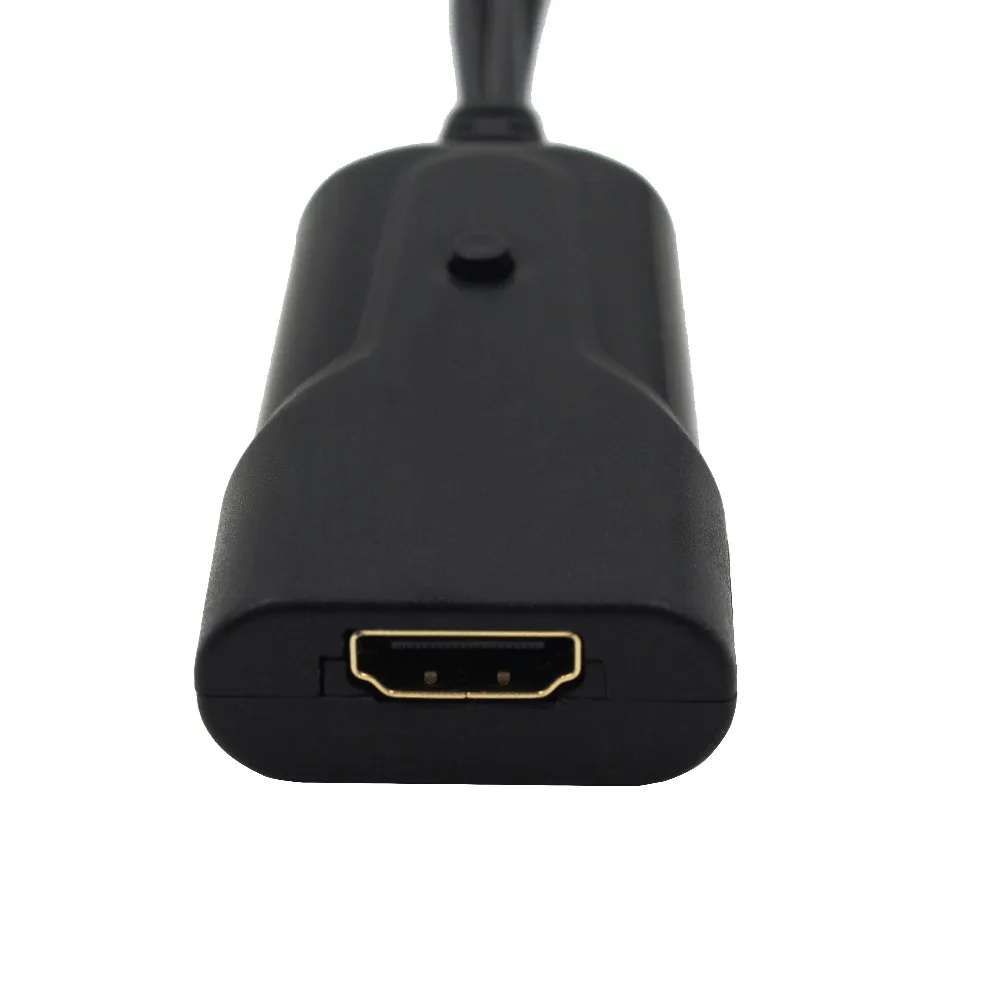  WIISTAR 1080 P HD HDMI a AV Adapter Audio e Radio Convertitore con DC 5 V di Alimentazione compatib