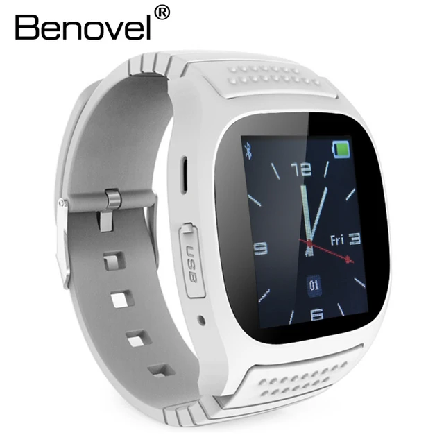 Benovel Bluetooth Wrist Smart Watch M26 Waterproof Smartwatch Call