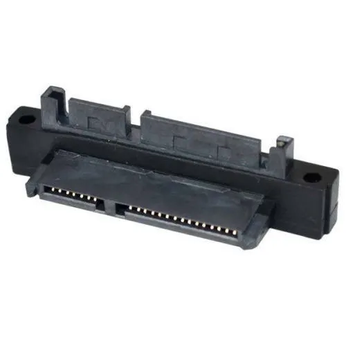 10 шт./лот 90 градусов L тип 7 + 15 pin 22P SATA Штекерный разъем адаптера M/F| |