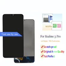 6.3inch Original LCD Display For Realme 3 Pro /Realme 3pro Touch Screen Digitizer Full Assembly Replacement Parts No Frame