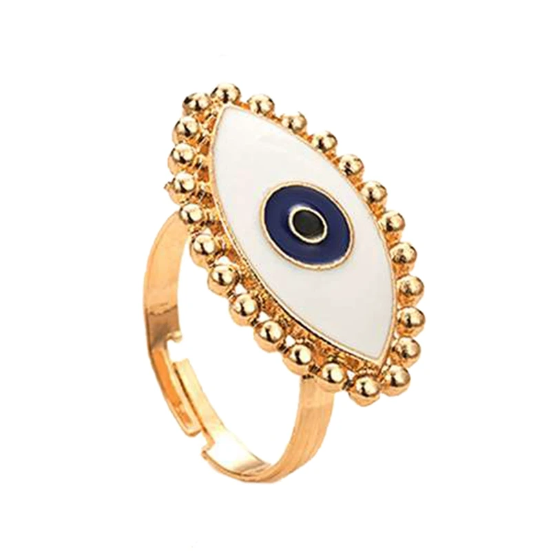 

Women Fashion Novelty Eyes Open Rings Bohemian Style Statement Rings Jewelry Accessories