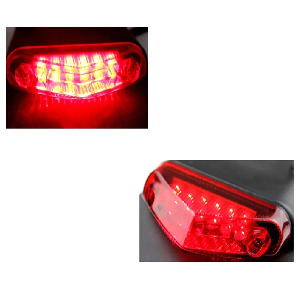 746|Pour KTM CR EXC WRF 250 400 426 450 Polisport moto feu arrière LED