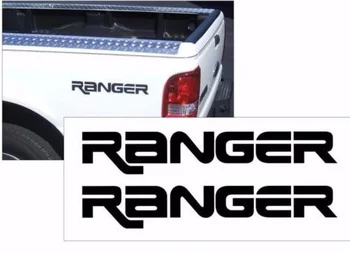 

For 1Set/2Pcs 1Pair FORD RANGER BEDSIDE TAILGATE VINYL DECAL STICKER VEHICLE TRUCK BLACK or Car Styling