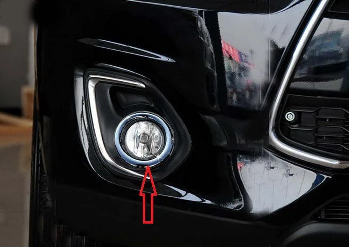 Хромированная передняя противотуманная фара для Мицубиси ASX RVR Outlander Sport 2013 2014 2015 |