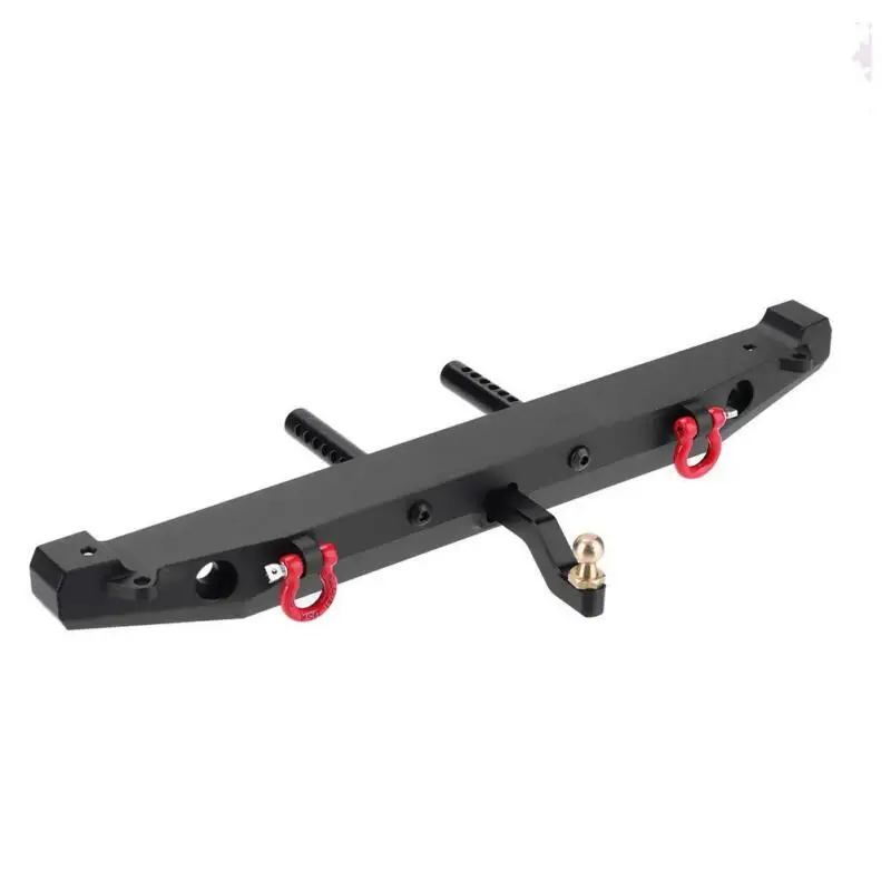 

Accessories Bumper Front And Rear Metal Parts Black Unique Set For Trx-4 Axialscx Climbing