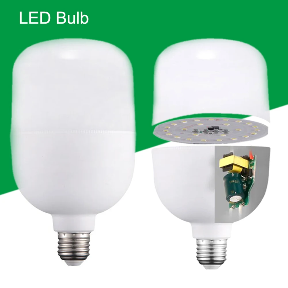 

E27 LED Bulb Light 30W 40W 50W Power Led Lamp 220V 6500K 450LM Led lights for Home Lighting Cold White