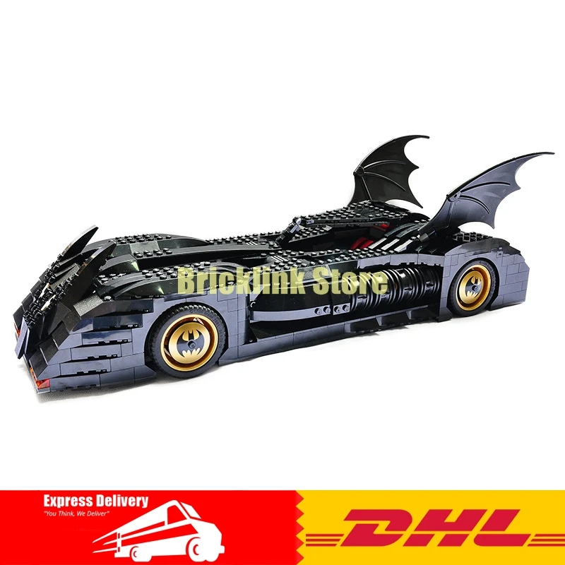 

DHL Decool 7116 Super heros Batman Batmobile Model building kits Clone city 3D blocks toys hobbies for children gift 7784