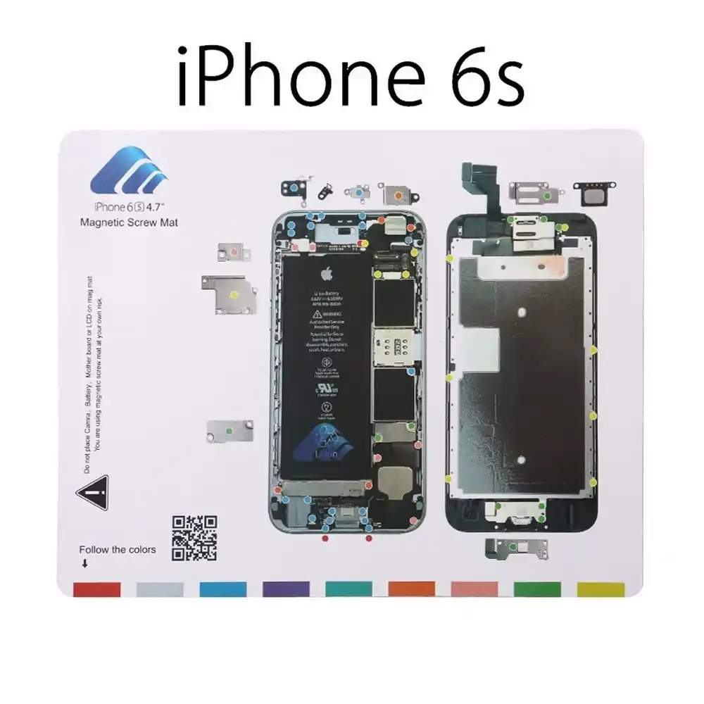Family Must-Have Repair Tool Compatible with iPhone 4 Magnetic Screws Mat for Phone Convenient