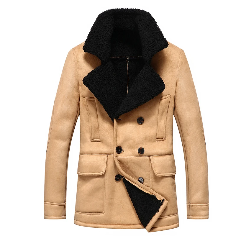 Popular Fur Collar Trench Coat MenBuy Cheap Fur Collar Trench Coat Men