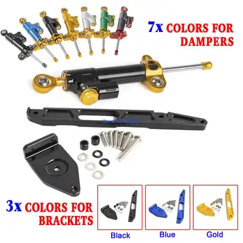 

CNC Steering Damper Mounting Kit Bracket for Yamaha XJR1300 2002 - 2015 2004 2006 2008 2010 2012 2014 XJR 1300 NEW