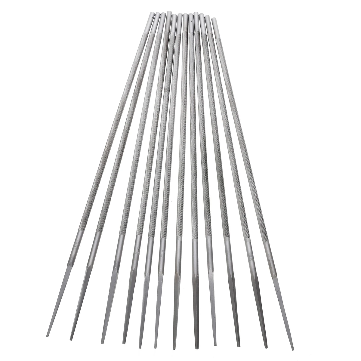 12Pcs 5/32'' Round Chainsaw File Sharpening Chain Saws Sharpener for Garden Chain Saw File