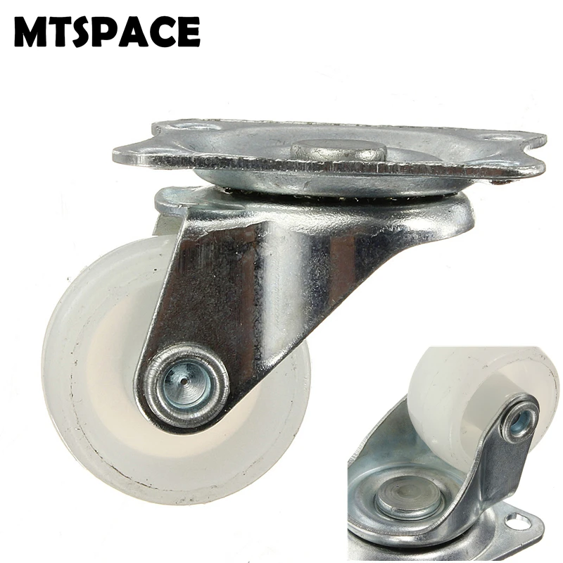 Sonline 33mm Metal Mounted Plate 38mm Plastic Dual Wheel Rotatable Caster Sonline 33mm Metal Mounted Plate 38mm Plastic Dual Wheel Rotatable Caster