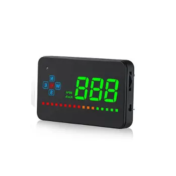 

A2 Car Head Up Display HD Screen Display GPS Speed Warning System Fuel Consumption Car Display Device