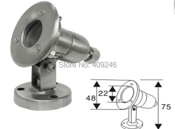 

New 3W Underwater Light IP68 Waterproof Buried Lighting LED Outdoor Flood Lights Pool Pond DC12V OR 24V OR AC85-265V Hot