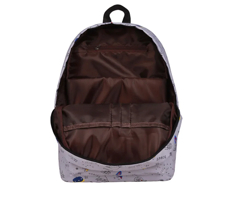 Space printing backpack for girs boys (10)