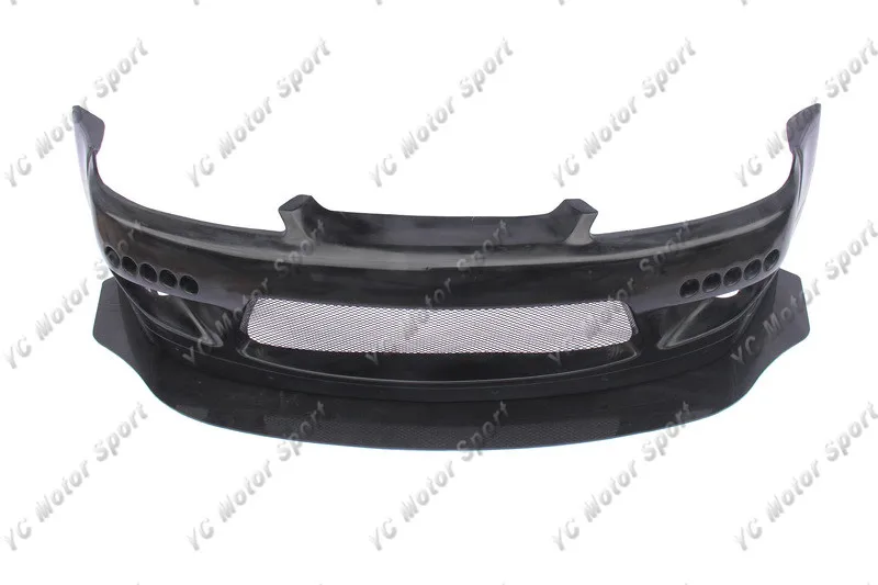 1999-2002 Nissan S15 Silvia Rocket Bunny Style Front Bumper with Diffuser FRP (1)