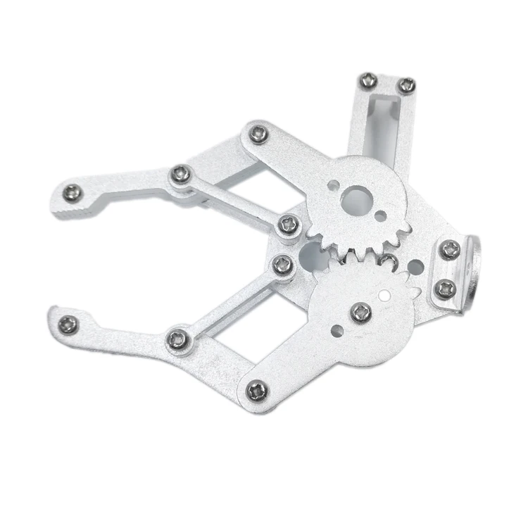 1set Metal Robotic Arm Gripper Robot Mechanical Claws Robot Accessories