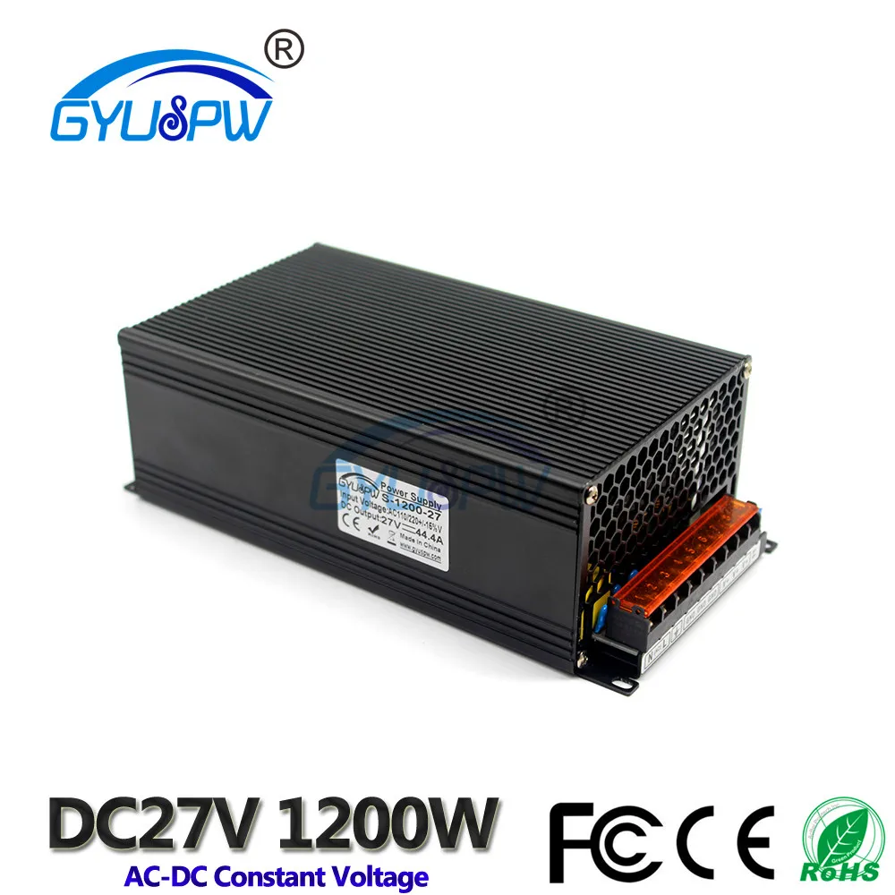 Питание DC12V 13,8 V 15 V 18 V DC24V 27 V 28 30 V 32 36 V 42 V DC48V 60 V 70 80В 90 V 1200 W Трансформеры AC110V 220 V к DC SMPS
