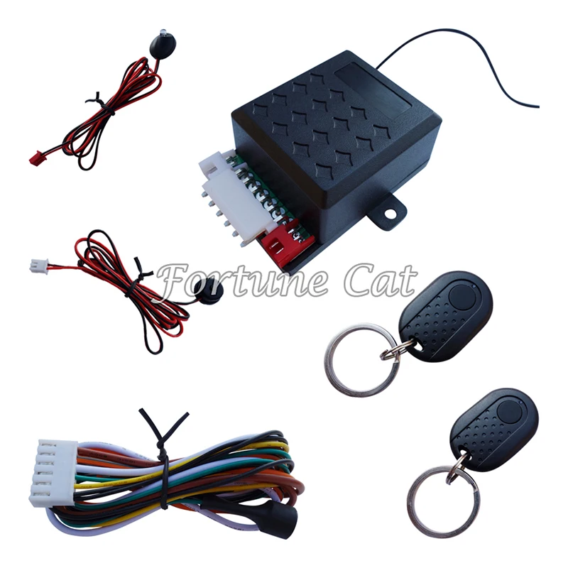 Car Engine Immobilizer Hidden Lock Alarm System For All DC 12V Cars And