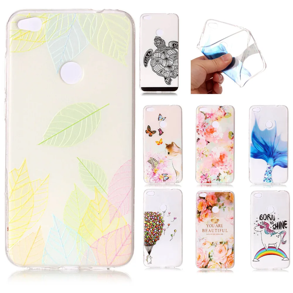 Huawei honor8 lite case Cartoon follwer 3D TPU Soft Shell Cover Case For honor 8 2017 phone cases coque fundas |