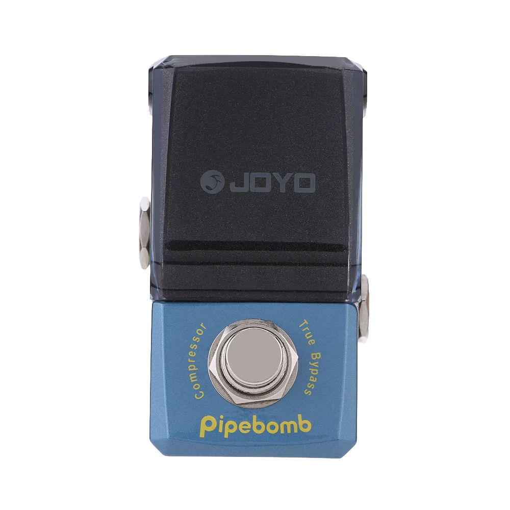 JOYO JF-312 компрессор самодельной бомбы мини электрогитара эффект педаль с ручкой предохранитель настоящий обход гитары Запчасти и аксессуары