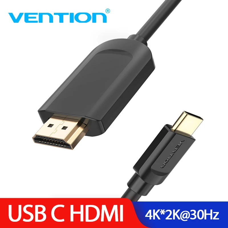 Huawei P20 Pro Usb C Hdmi Adapter Vention USB C HDMI 4K Type C to HDMI Cable HDMI Adapter for Huawei P20