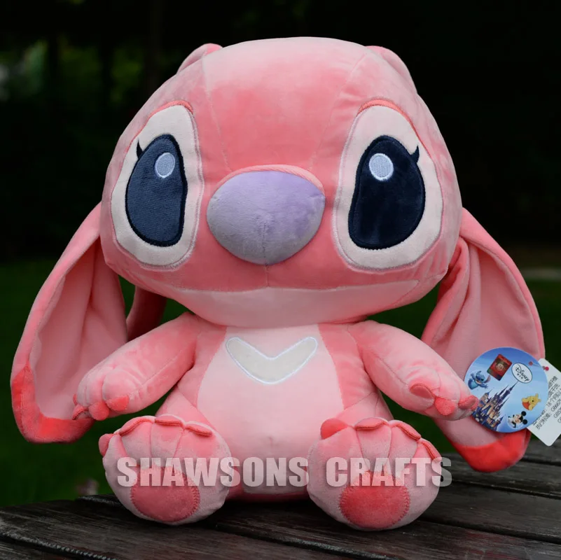 

Lilo-Stitch TV Character Plush Stuffed Toys 9" Stitch Girl Friend Angel Soft Doll Original