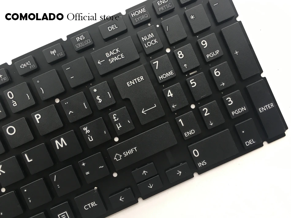 BE Belgium keyboard for Toshiba Satellite L50-B L55-B L55DT-B S50-B S55-B black Laptop Keyboard BE Layout (2)
