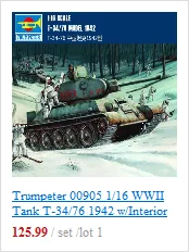 Trumpeter 80136 1/35 масштаб немецкий pzkpf.38 (t) Ausf. E/F Tank статическая модель комплект