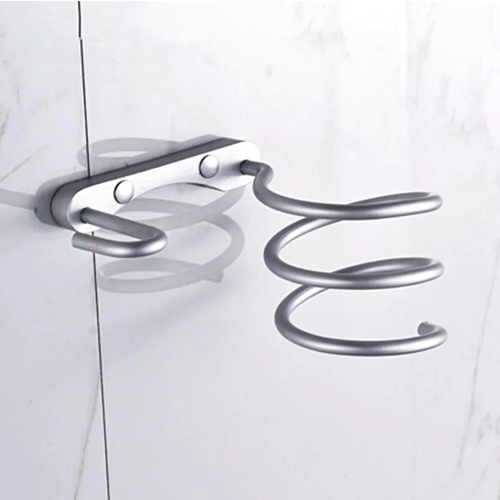 

Hot Excellent Quality Wall Mounted Hair Dryer Drier Comb Holder Rack Stand Set Storage Organizer
