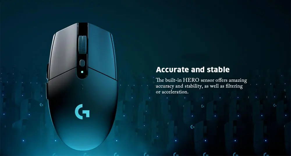 Оригинальная Беспроводная игровая мышь logitech G304 LIGHTSPEED 12000 dpi, регулируемая, 2,4 ГГц, USB, компьютерный геймер, 6 программируемых кнопок