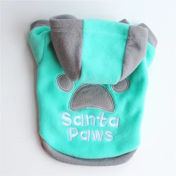 

Paws Dog Hoodie Sweatshirt Spring and Autumn Warm Hooded Sweater for Small Dog Chihuahua Yorkie Warm Pet Coat Outfit